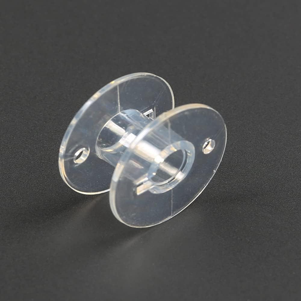 Sewing Machine and Embroidery Bobbins, SA156 Bobbins for Brother, Class 15 Transparent Sewing Bobbins (30 Pack)