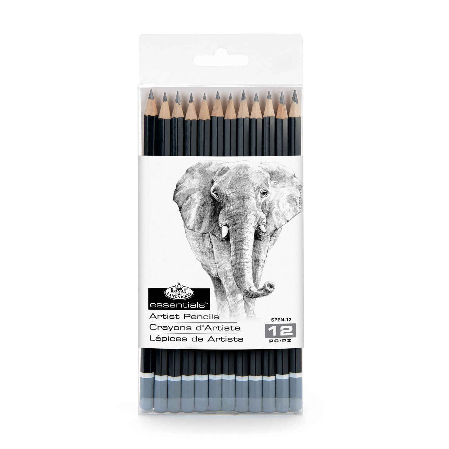 SPEN-12 | Sketching Pencil Set - 12pc