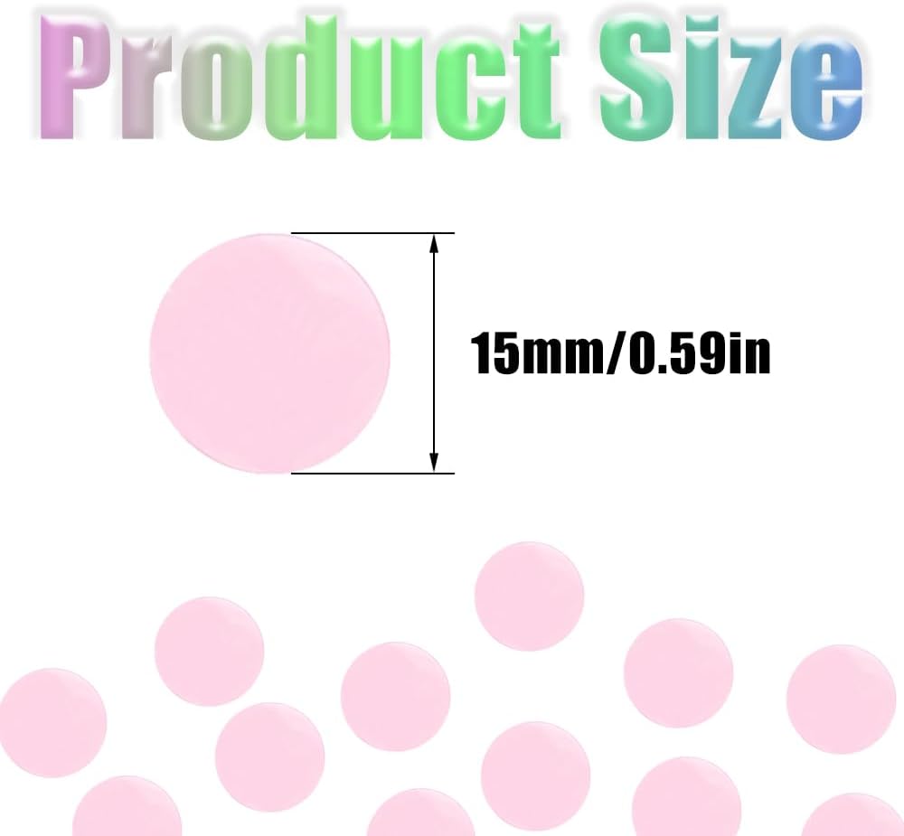 Confetti Round Glitter Table Confetti Dots - Pink