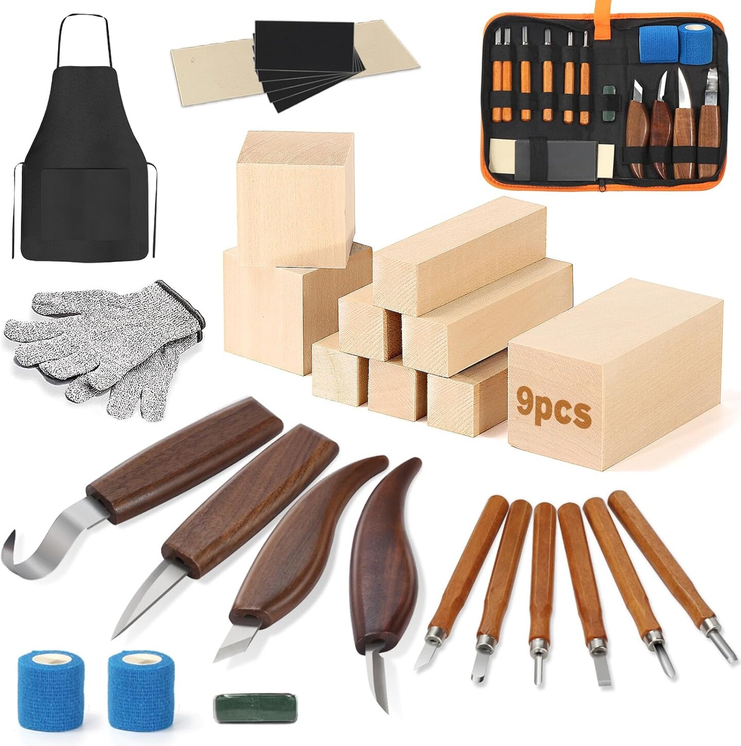 39PCS Wood Carving Kit for Beginners | Michaels