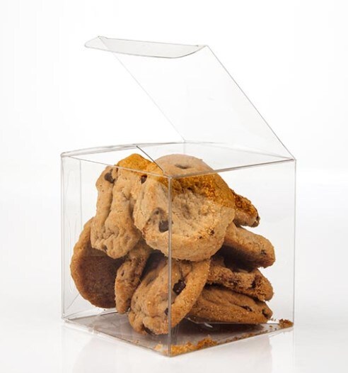 Crystal Clear Boxes® with Pop & Lock Bottom 3" x 3" x 3" 25 pack PLB58