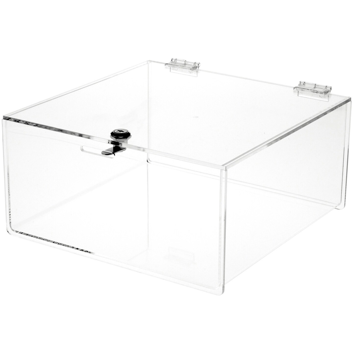 Plymor Clear Acrylic Locking Countertop Display Case