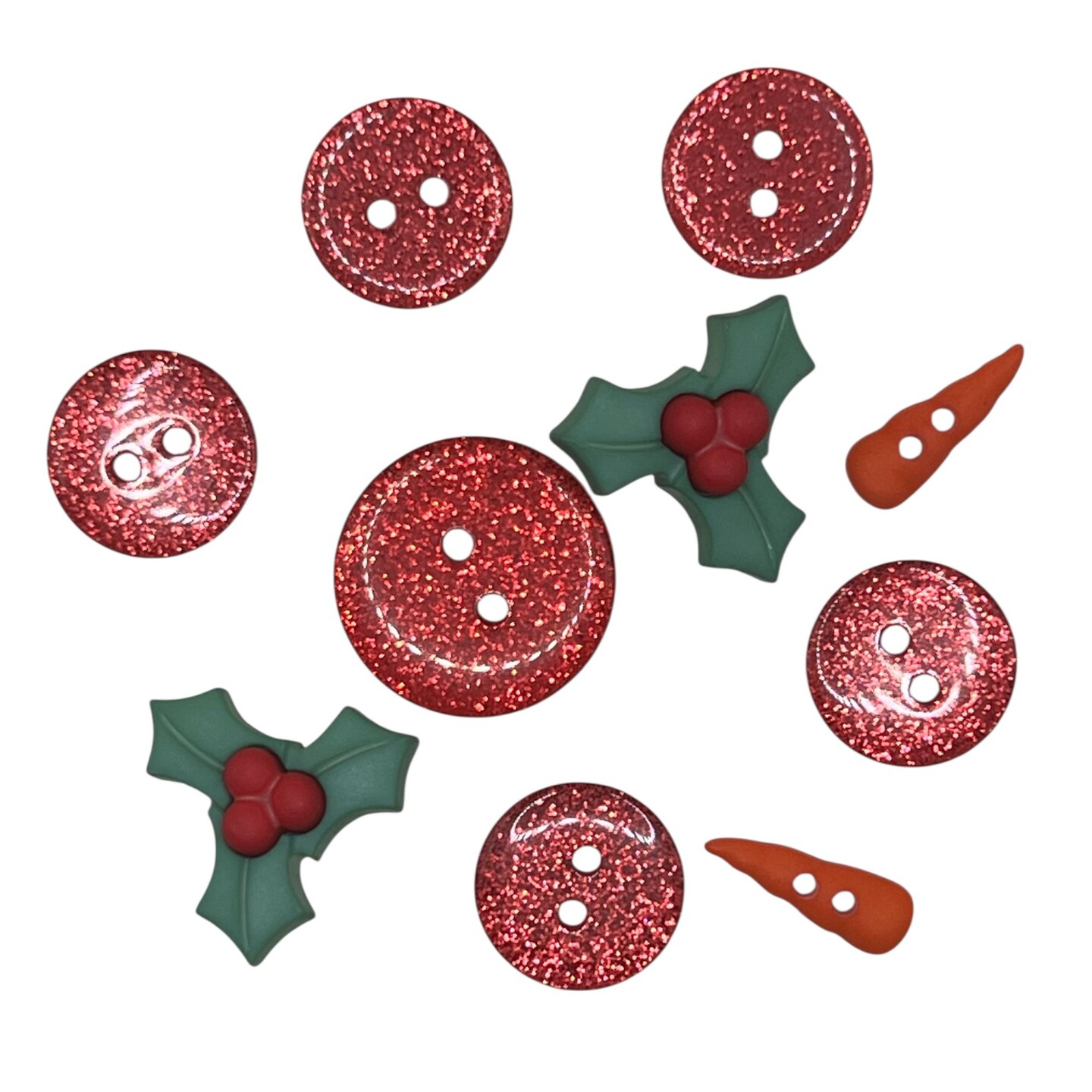 Buttons Galore & More Winter Snowman DIY Button Art Frame Kit, Natural Wood with Black White Buttons, 5x7 Inches, Holiday Wall Decor, Ages 6+