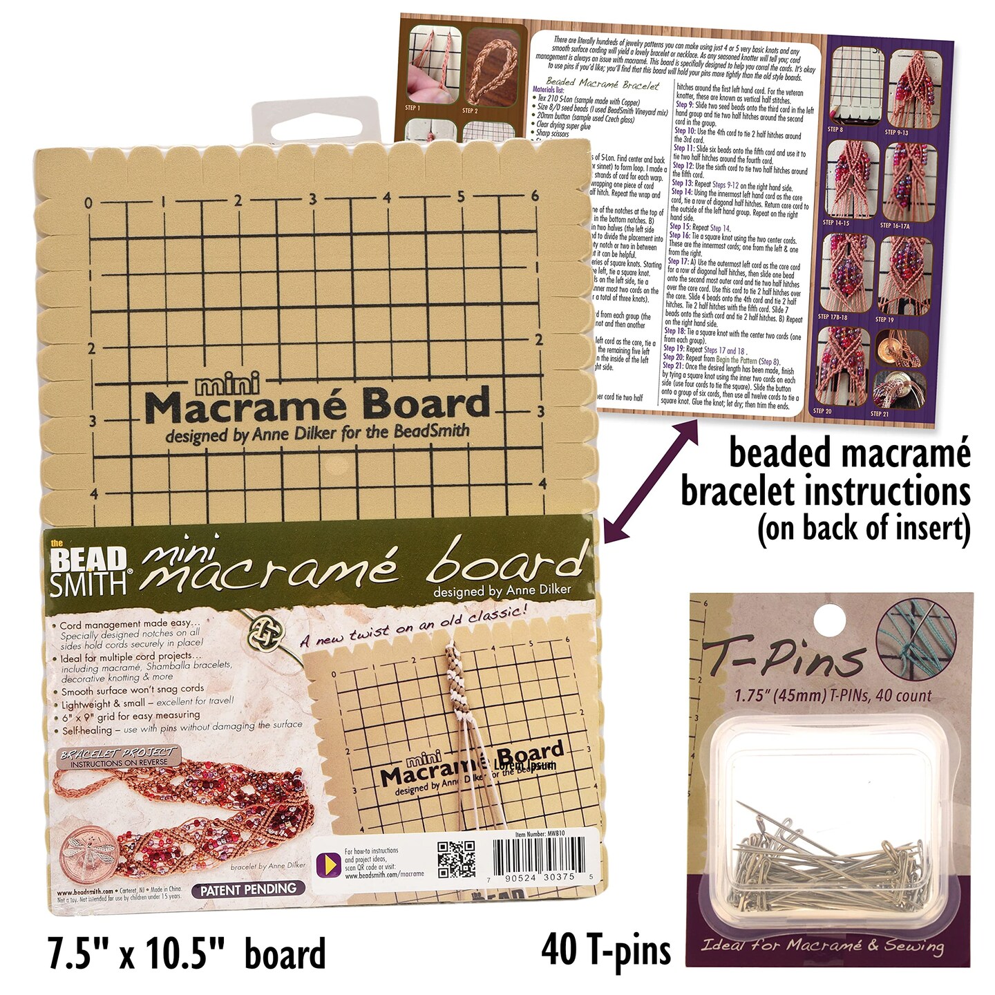 The Beadsmith Macrame Board