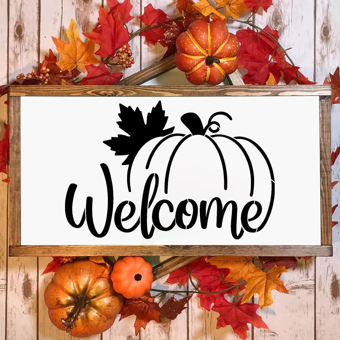 Fall Stencils Welcome Pumpkin Stencil Hey There Pumpkin Fall Stencils