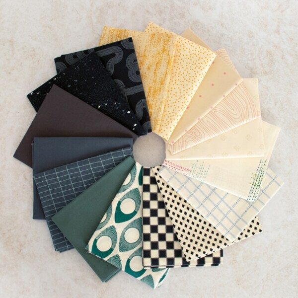 Sewcialites Fat Quarter Bundle in Boulevard Edition Curated by Ashelyn Downs by AGF Studio for Art Gallery (CBSFQ602)