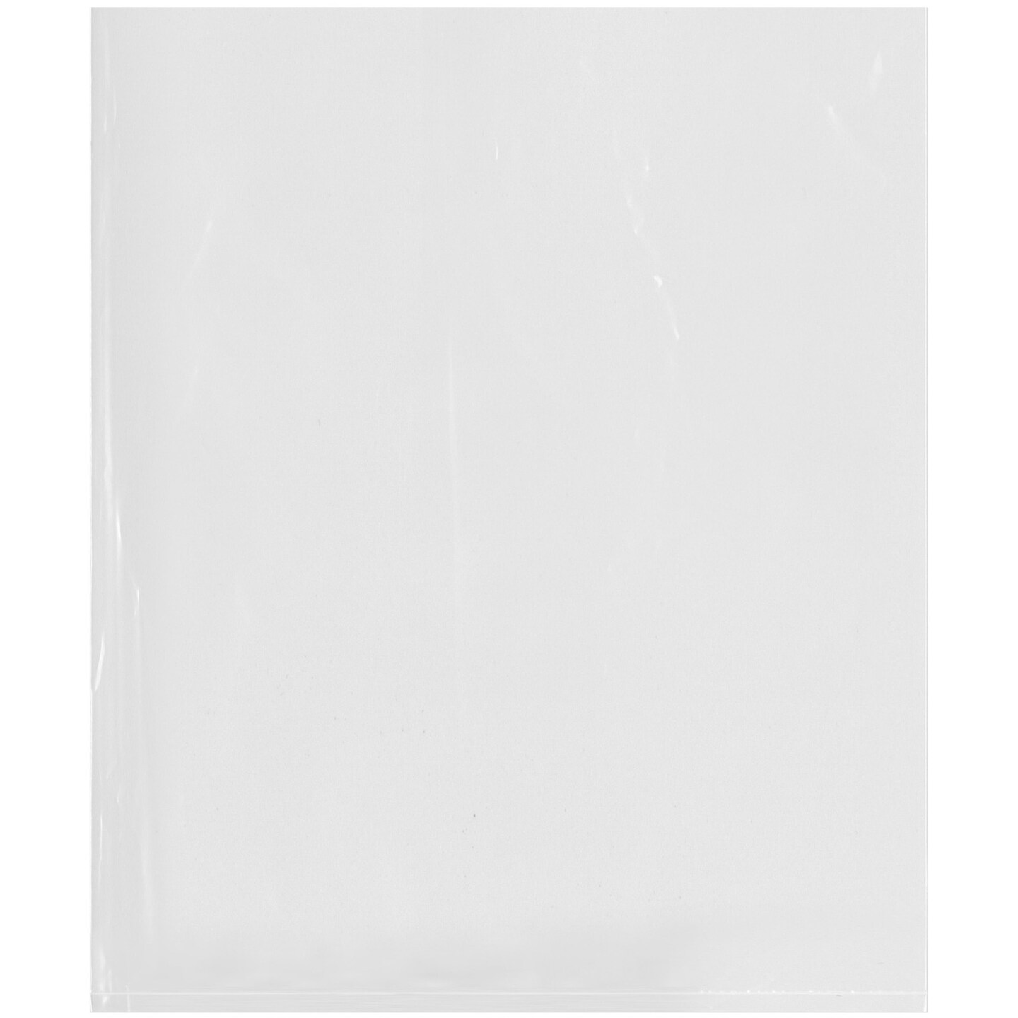 Plymor 10&#x22; x 12&#x22;, 1.25 Mil Flat Open Clear Plastic Poly Bags