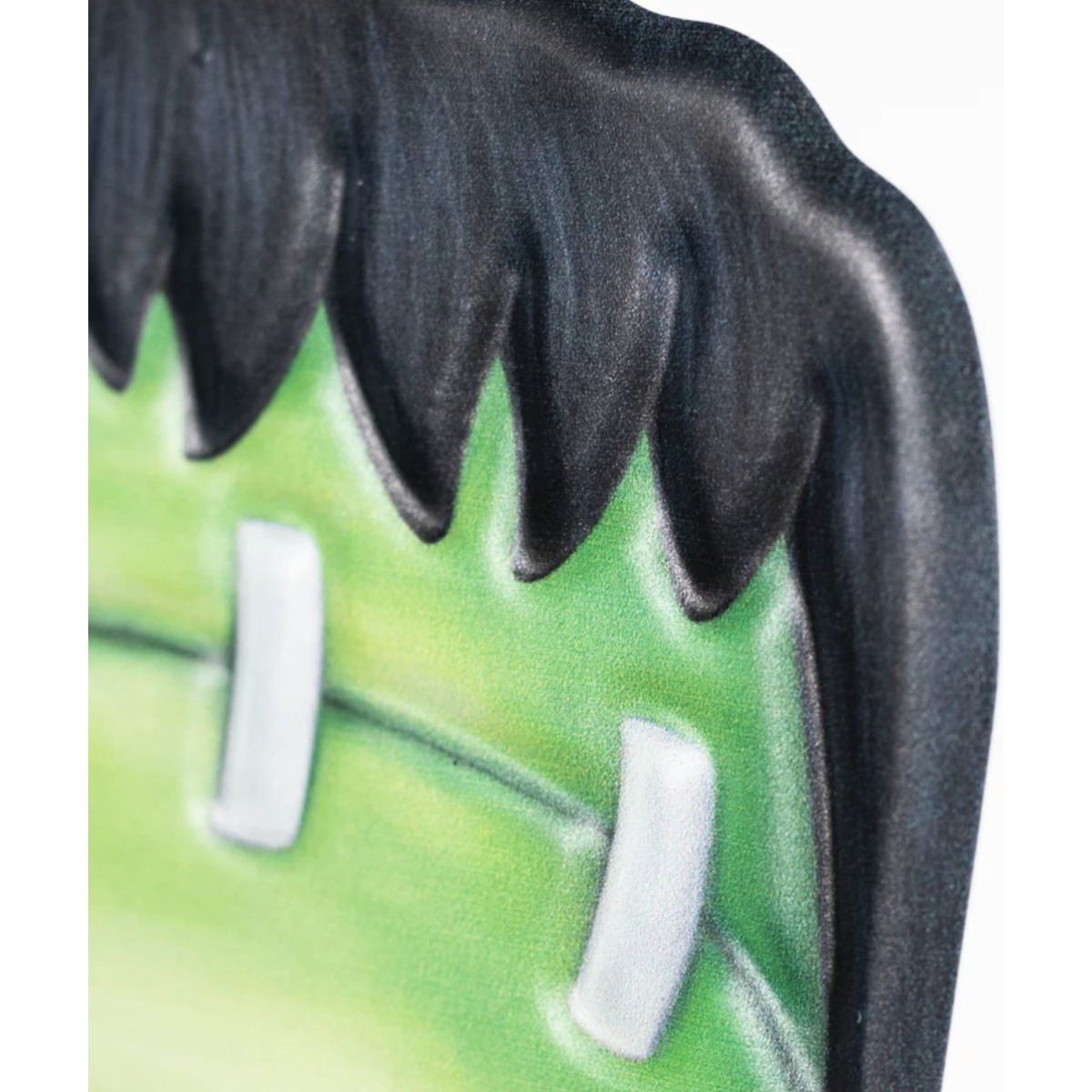 12&#x22; Metal Embossed Sign: Frankenstein (Green)