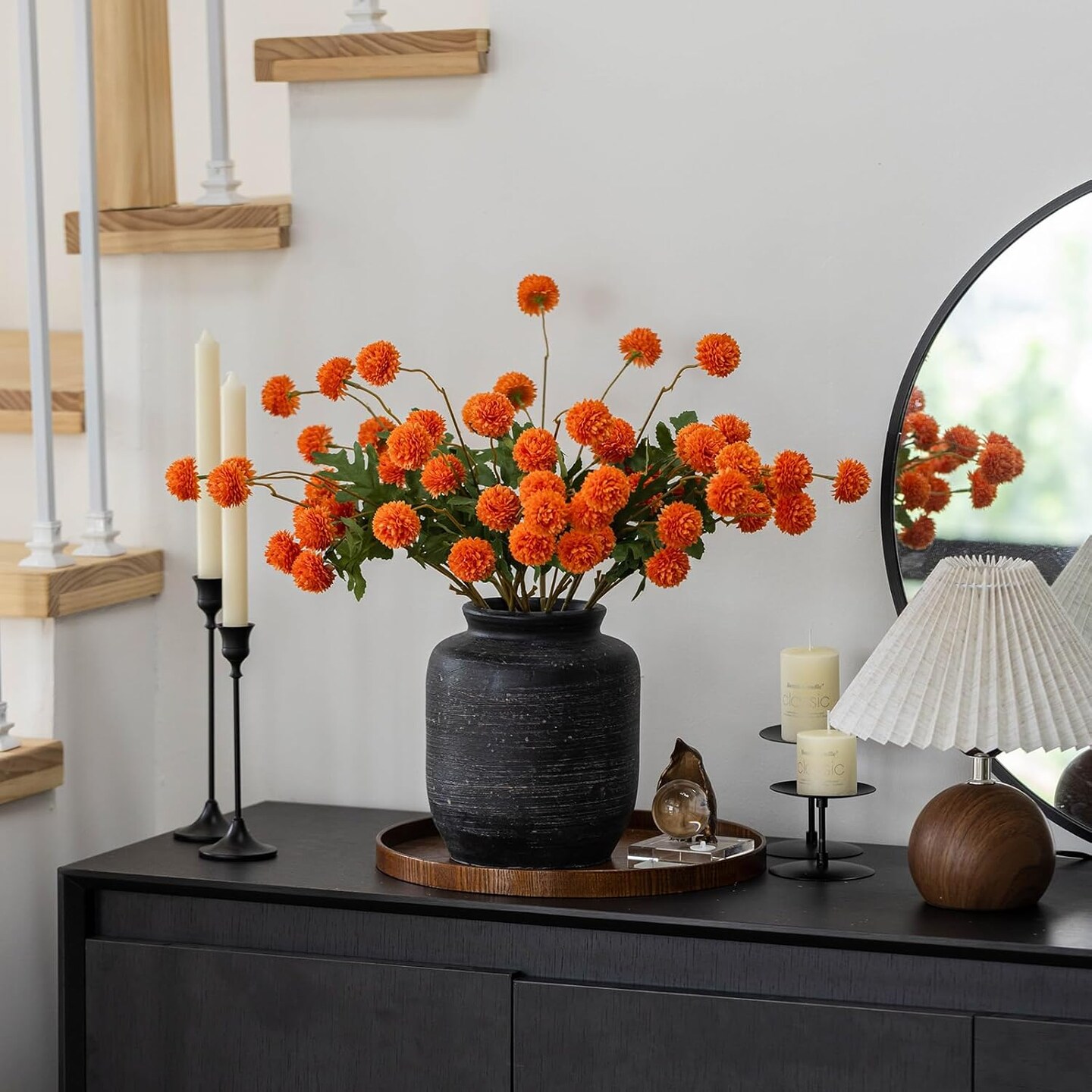 Realistic Floral Decorations for Wedding DIY Bouquet Centerpieces Shower Vase Home Decor