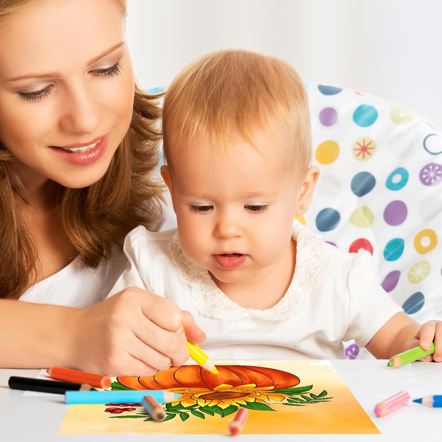 36PCS Fall Coloring Pages for Kids