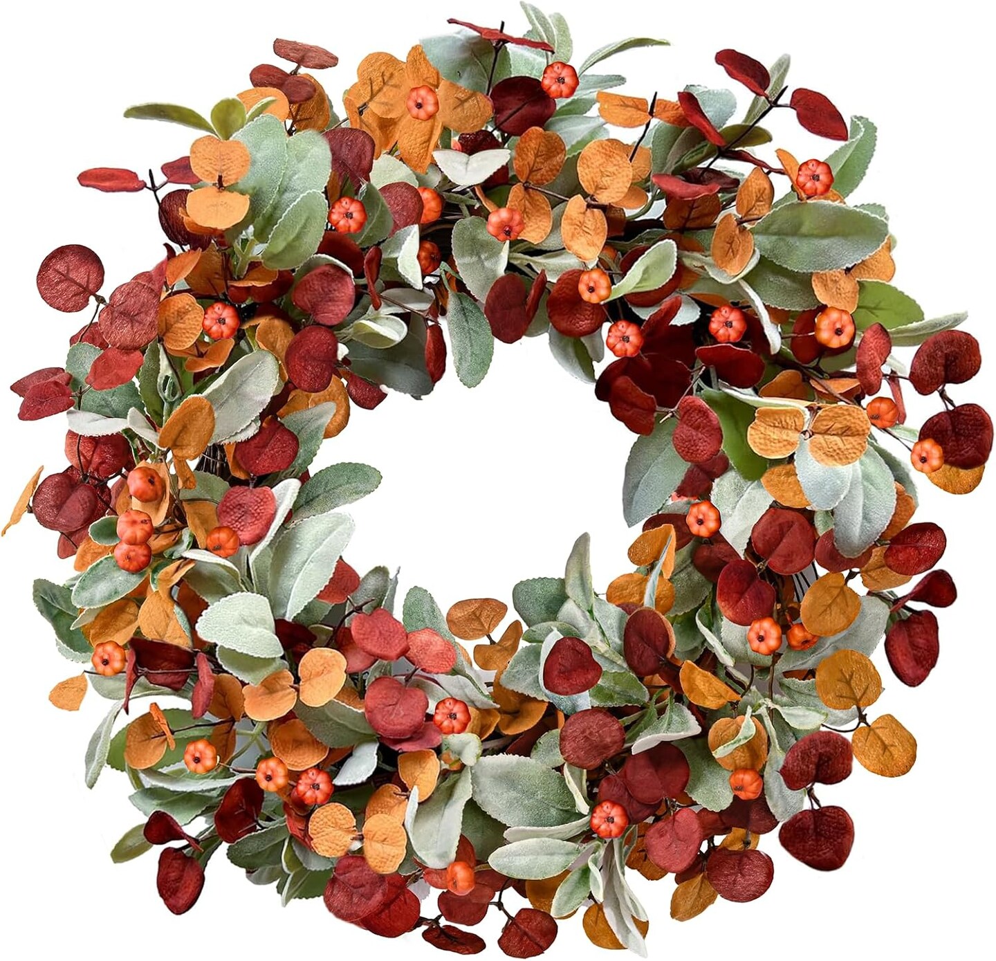 22 in Fall Wreaths for Front Door