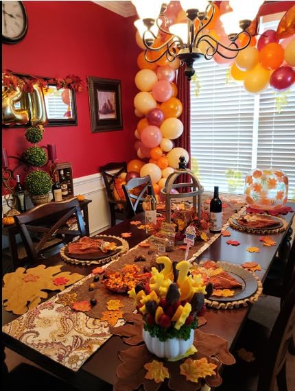 Artificial Maple Leaves 6 Colors Fall Leaves