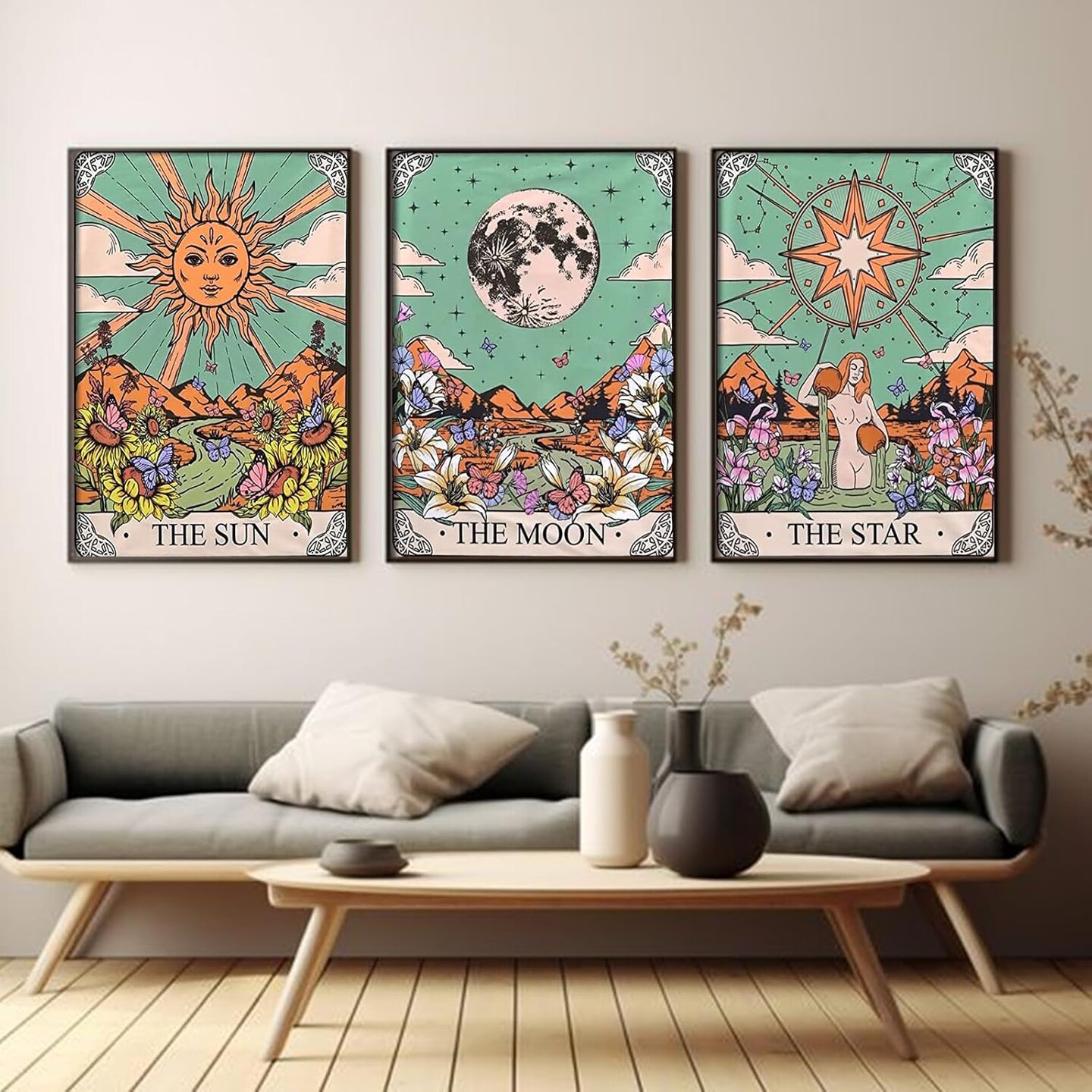 3 Pack Tarot Cards Diamond Painting Kit - 11.8x15.7inch