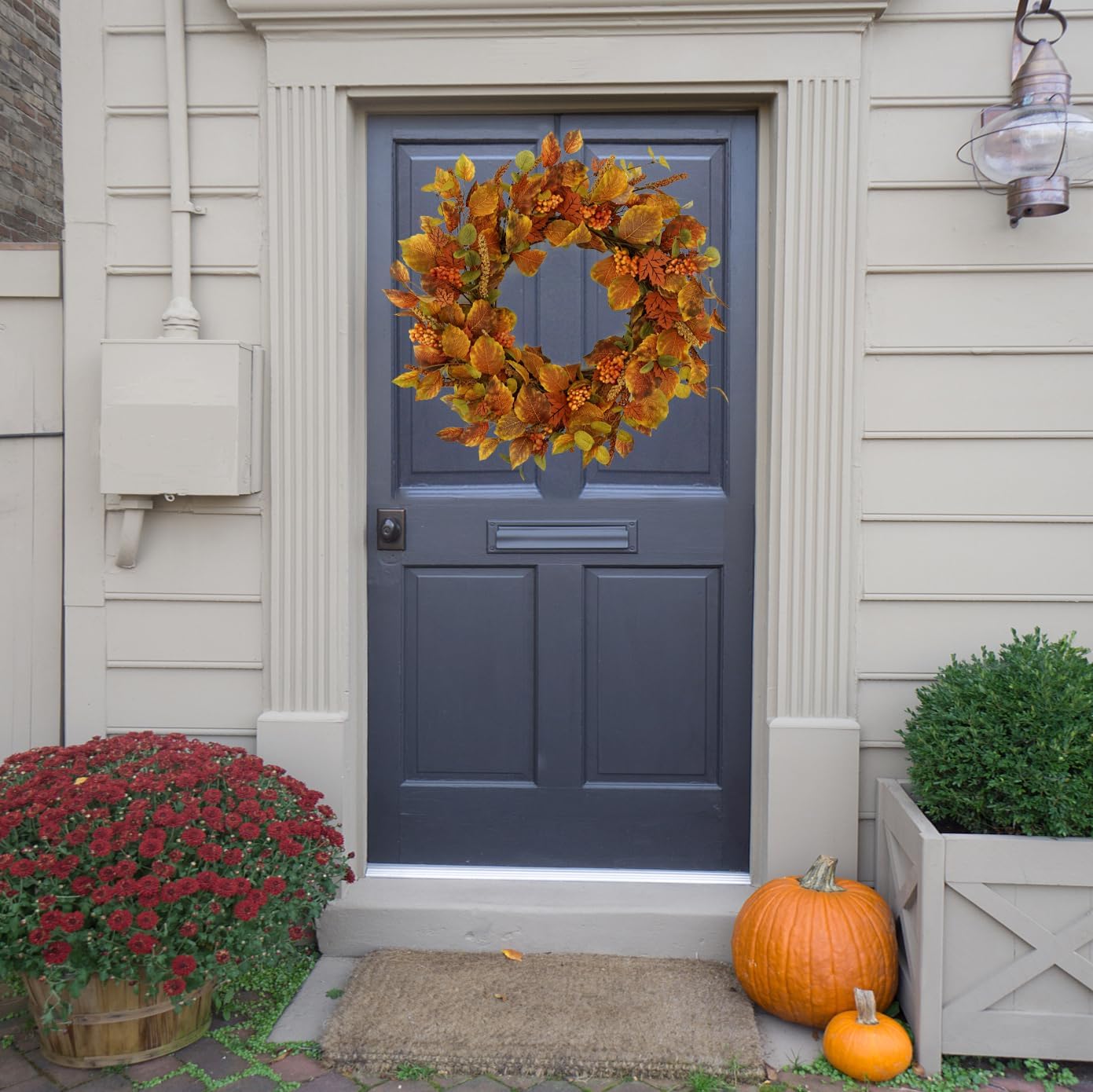 20&#x22; Fall Autumn Wreath