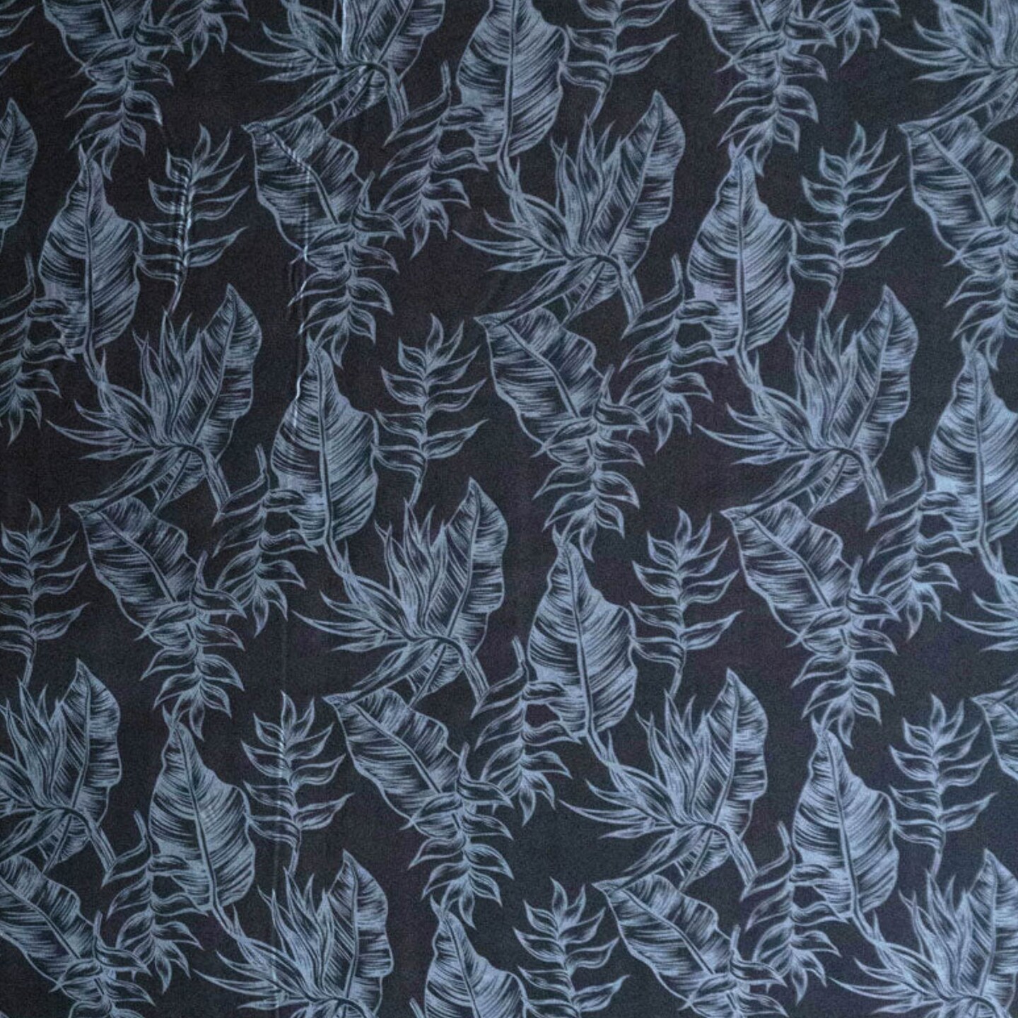 1 Yard Hammock Fern Banana Leaf Rayon Poplin Fabric 44/45" Wide