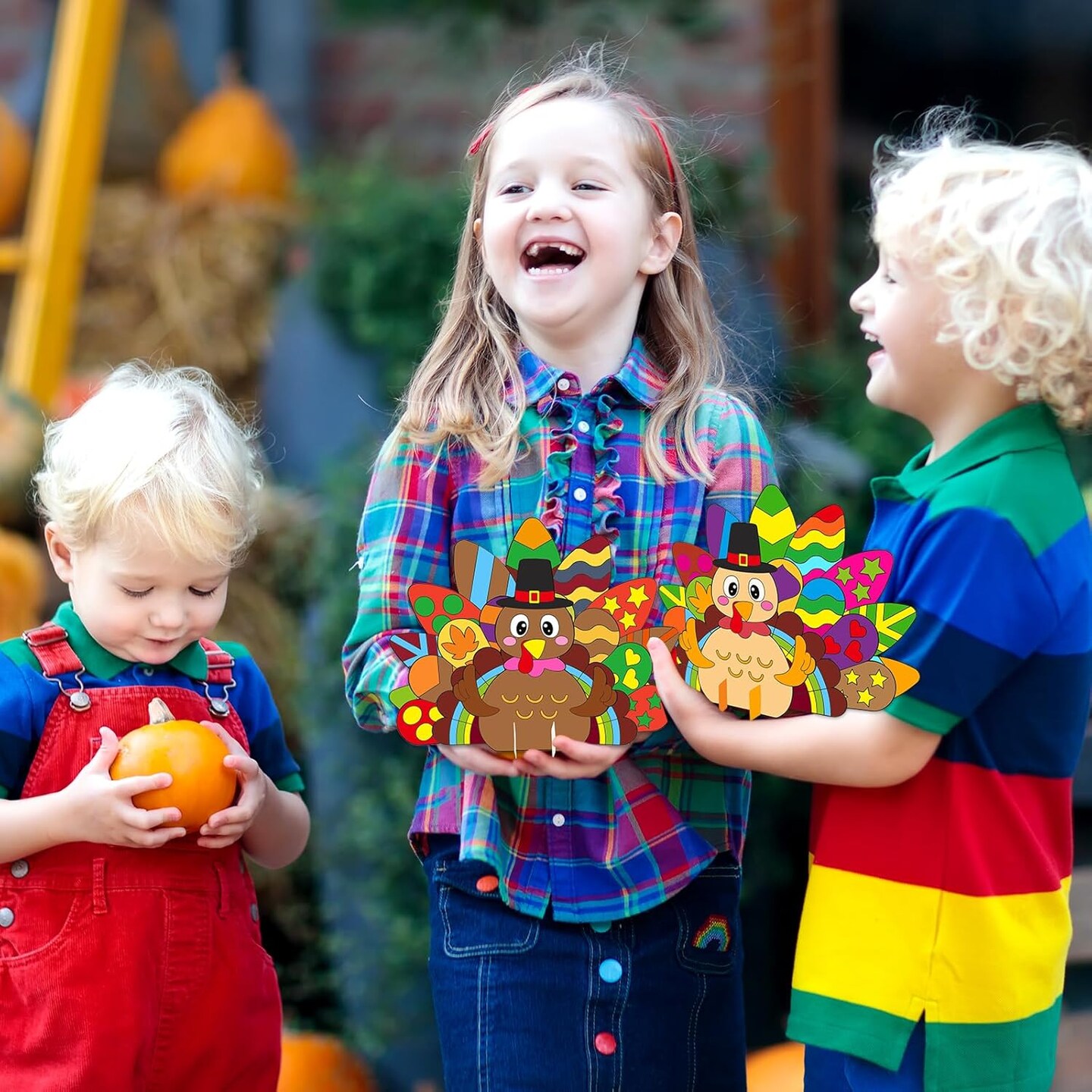 Thanksgiving Turkey Craft for Kids -10 SETS
