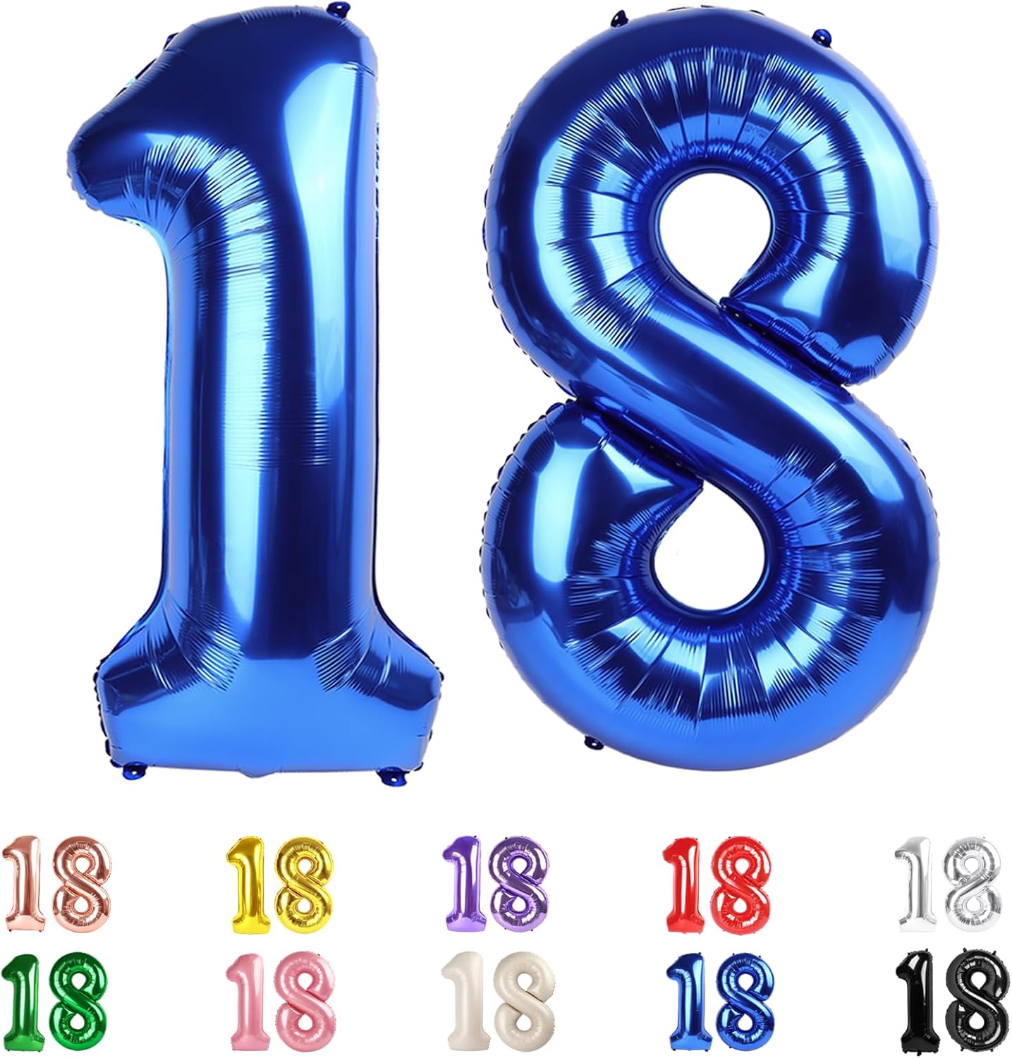 18th Birthday Decorations for Boys Girls - &#x9;Dark Blue