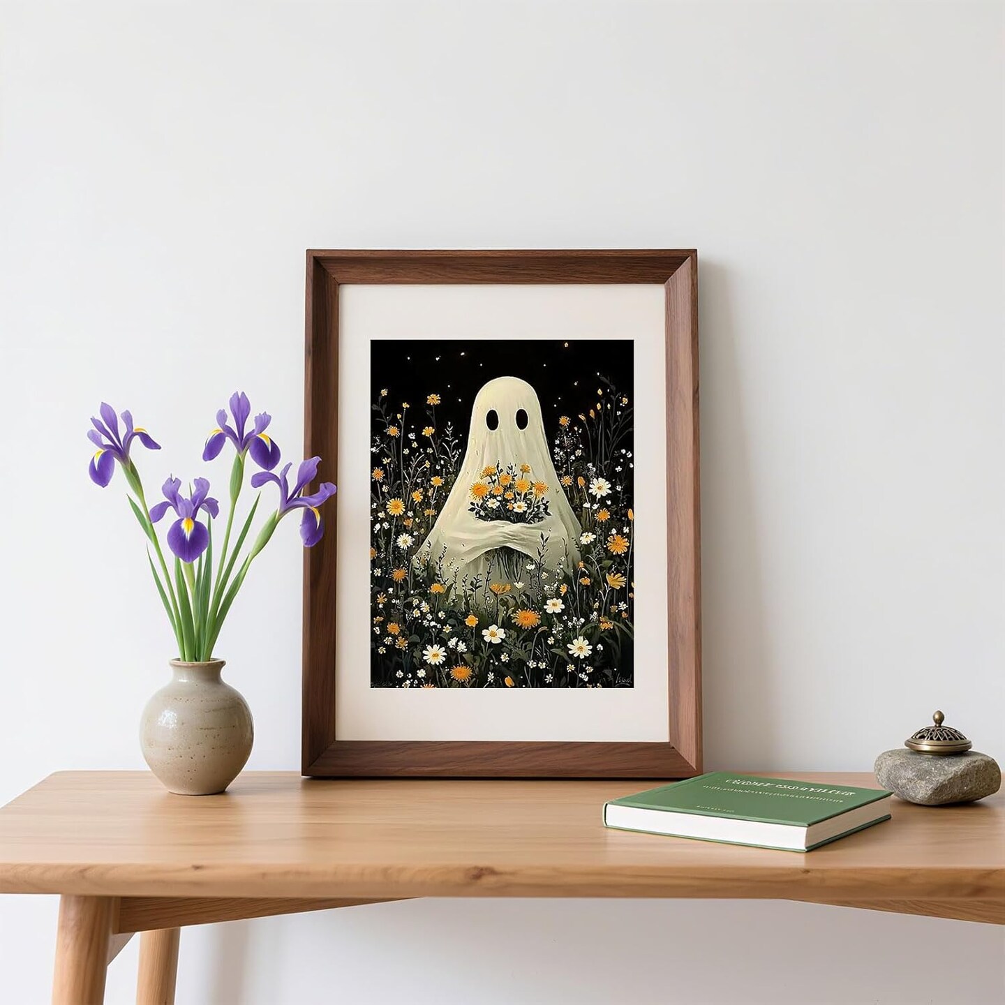 Halloween Ghost Flower Diamond Art Kits