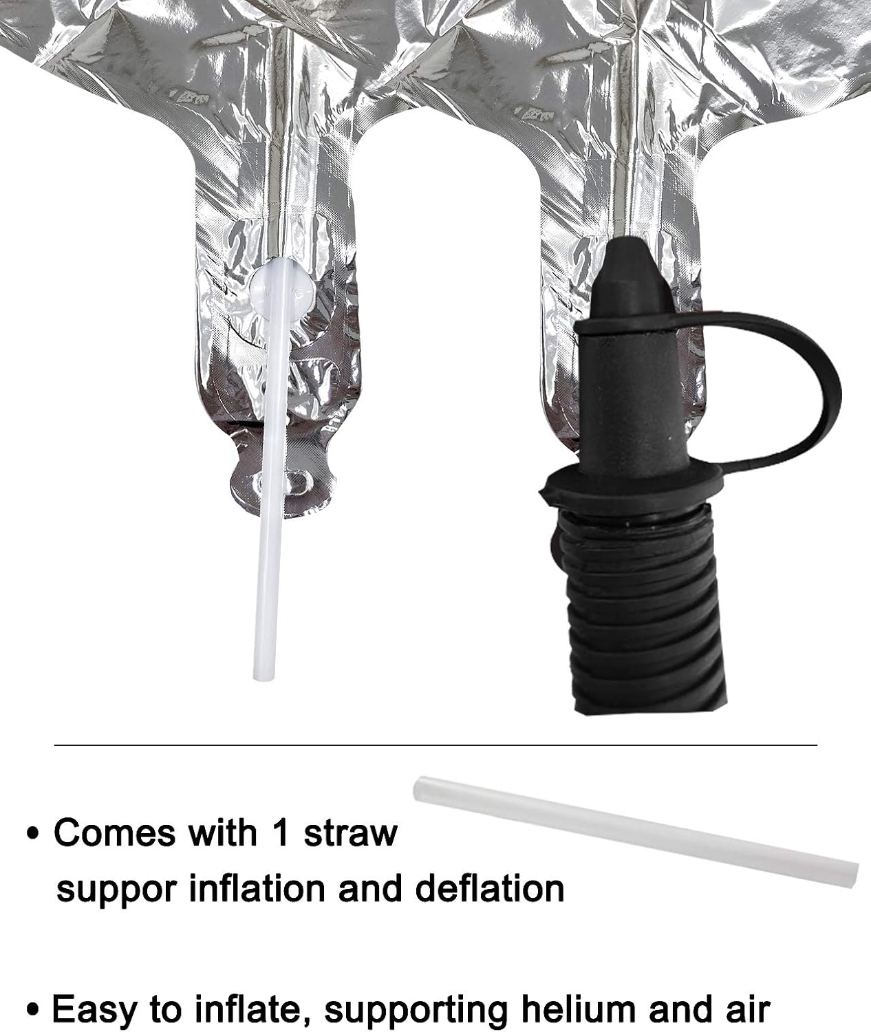 40 Inch Silver Number 27 Balloon – Giant Foil Mylar Balloon for 27th Birthday, Anniversary, and Party Decorations (Silver Numbers)