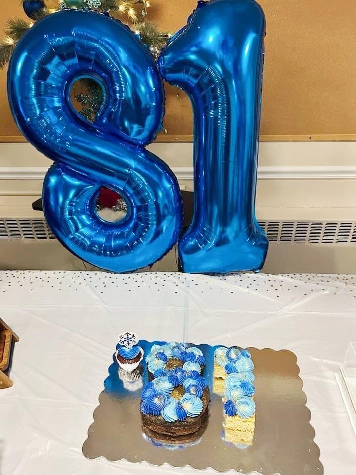 18th Birthday Decorations for Boys Girls - &#x9;Dark Blue