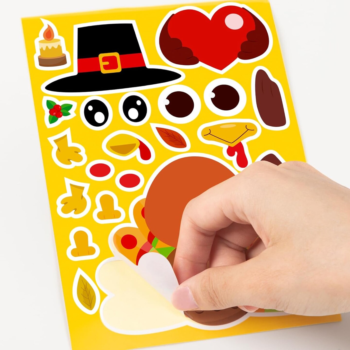 52pcs Thanksgiving Crafts for Kids