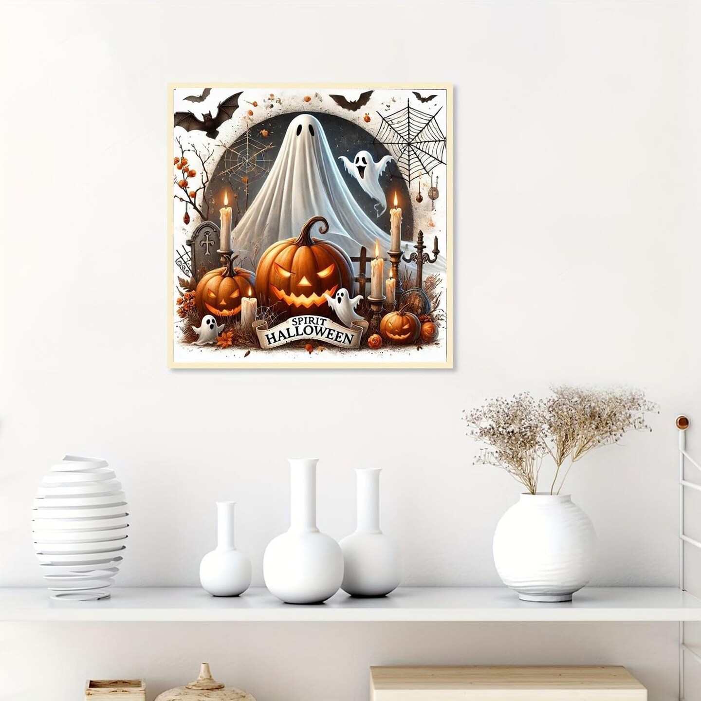 Halloween Ghost Pumpkin Diamond Art Painting Kits