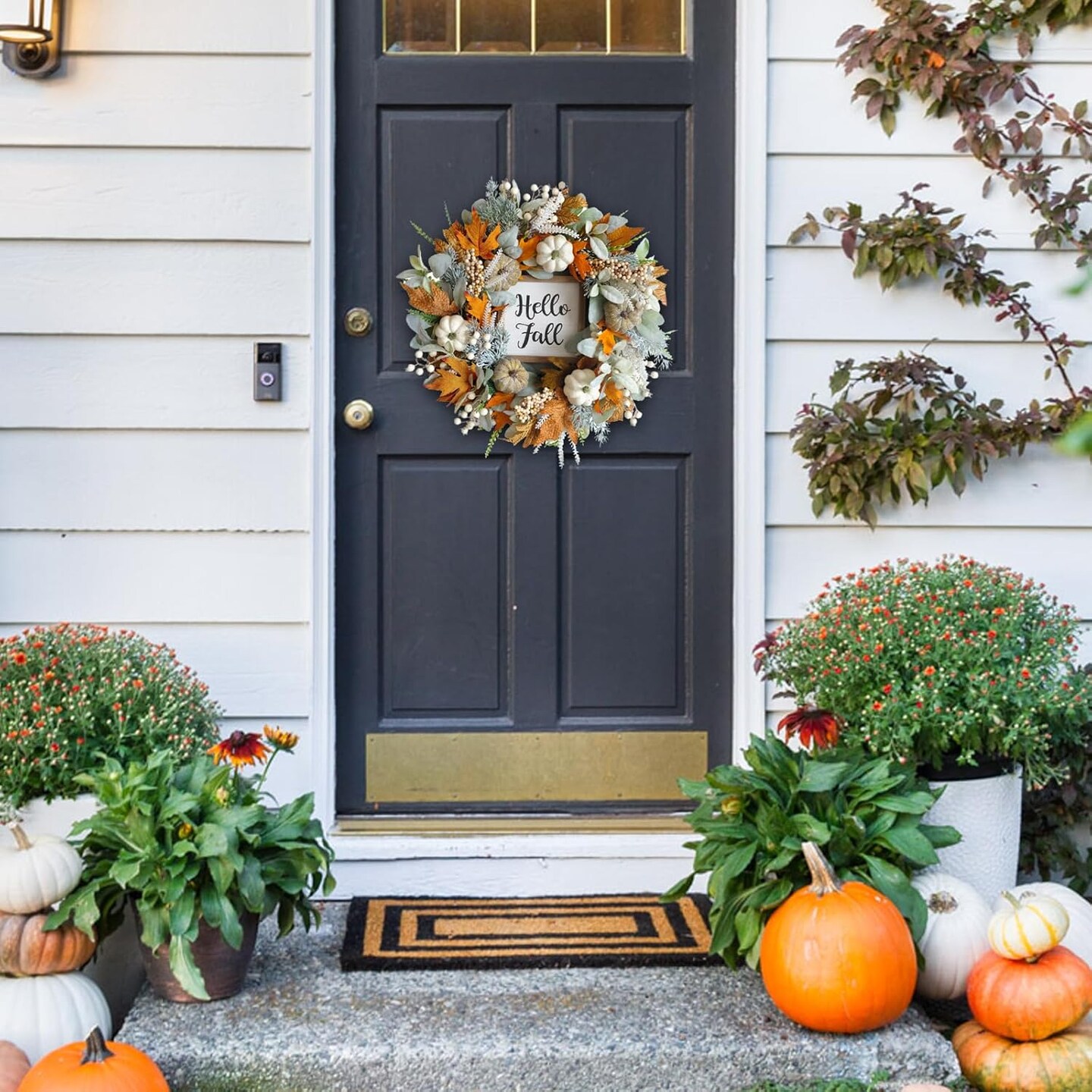20 inch Thanksgiving Fall Wreath