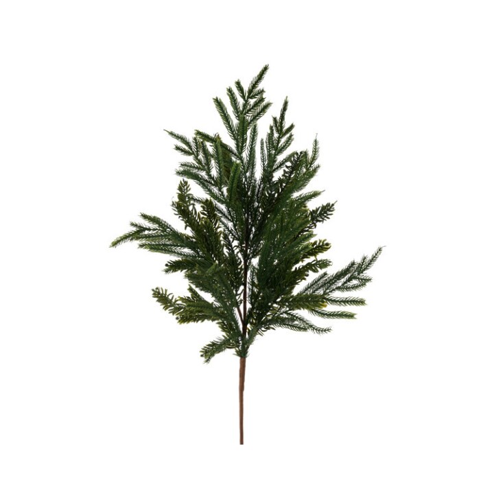 30&#x22; Realistic Ming Pine Spray | Faux Noble Fir Christmas Greenery -XX9782