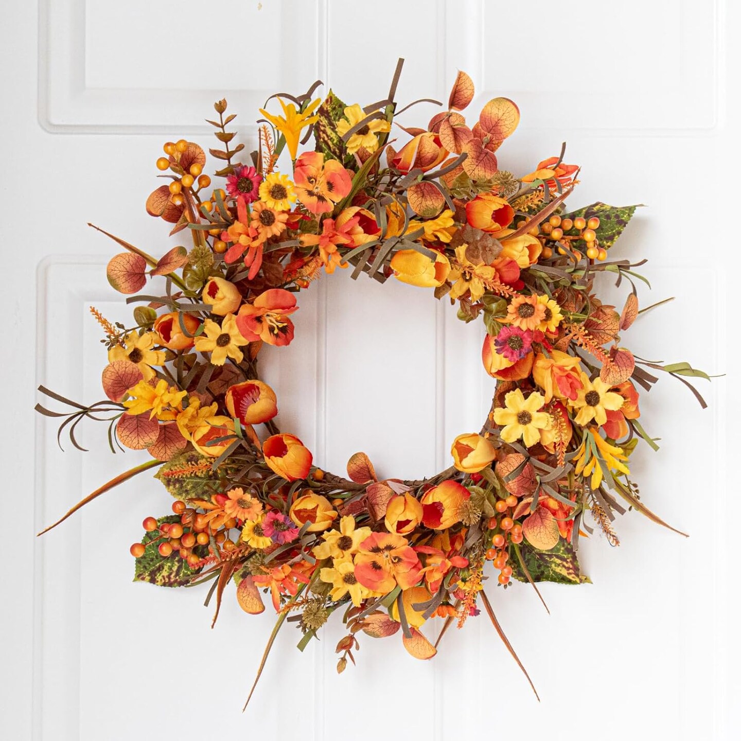 18 Inches Fall Wreaths for Front Door