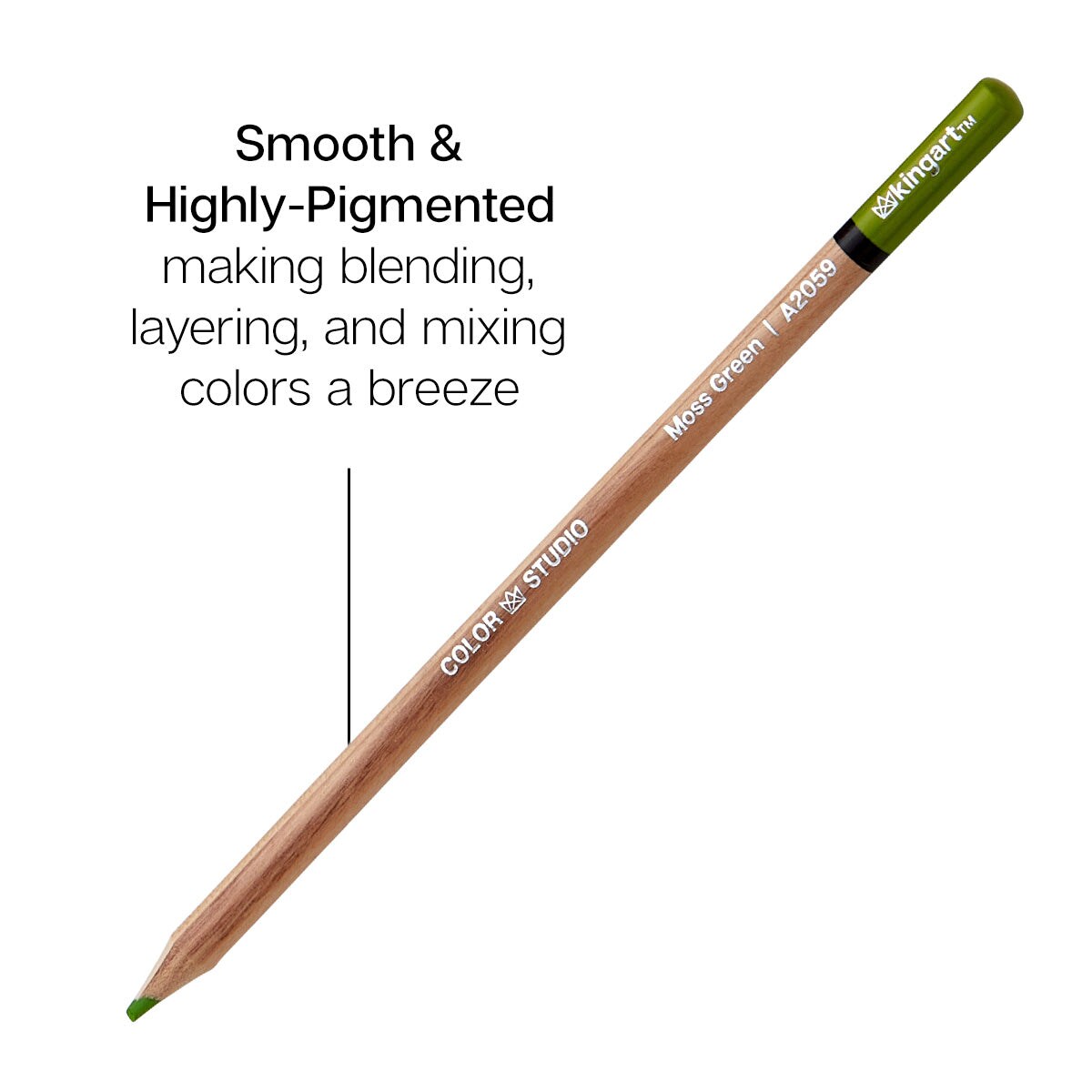 KINGART&#xAE; Colored Pencil Set, 36 Colors