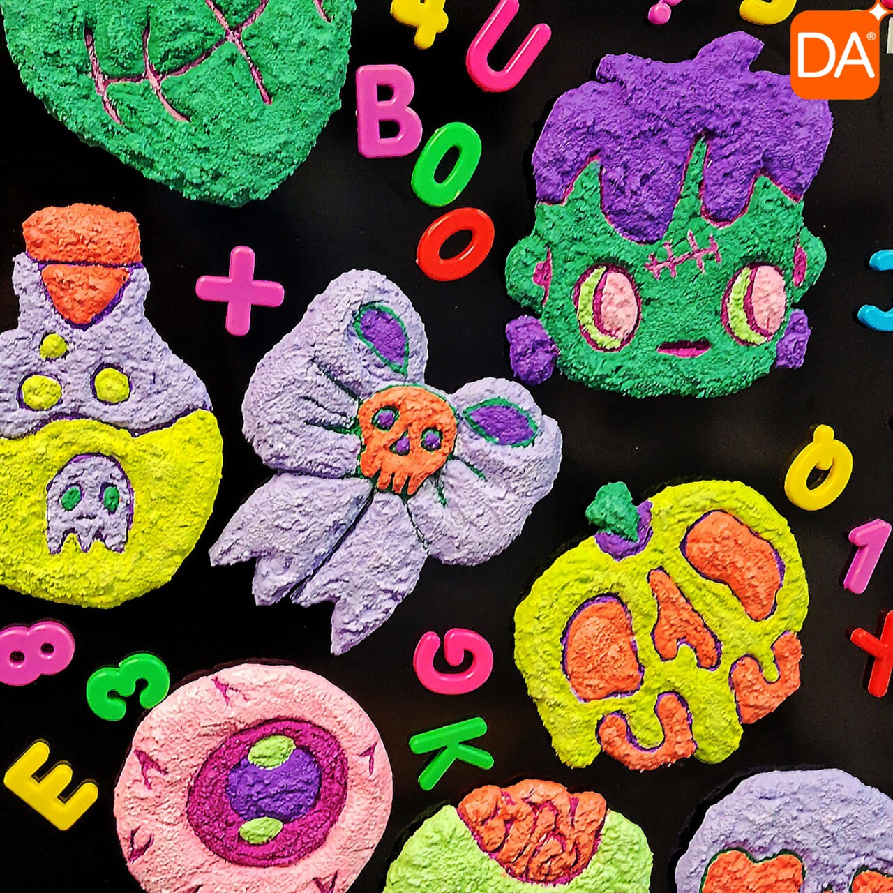 DecoArt 3D Texture Painting with Snow Tex