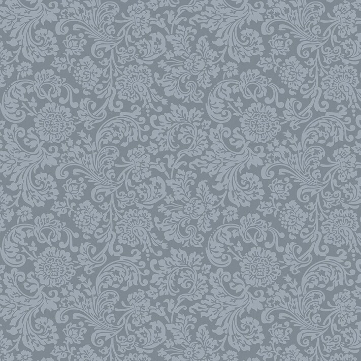 1 Yard Gray Rococo Swirl Lasenby Quilting Cotton Fabric | Michaels