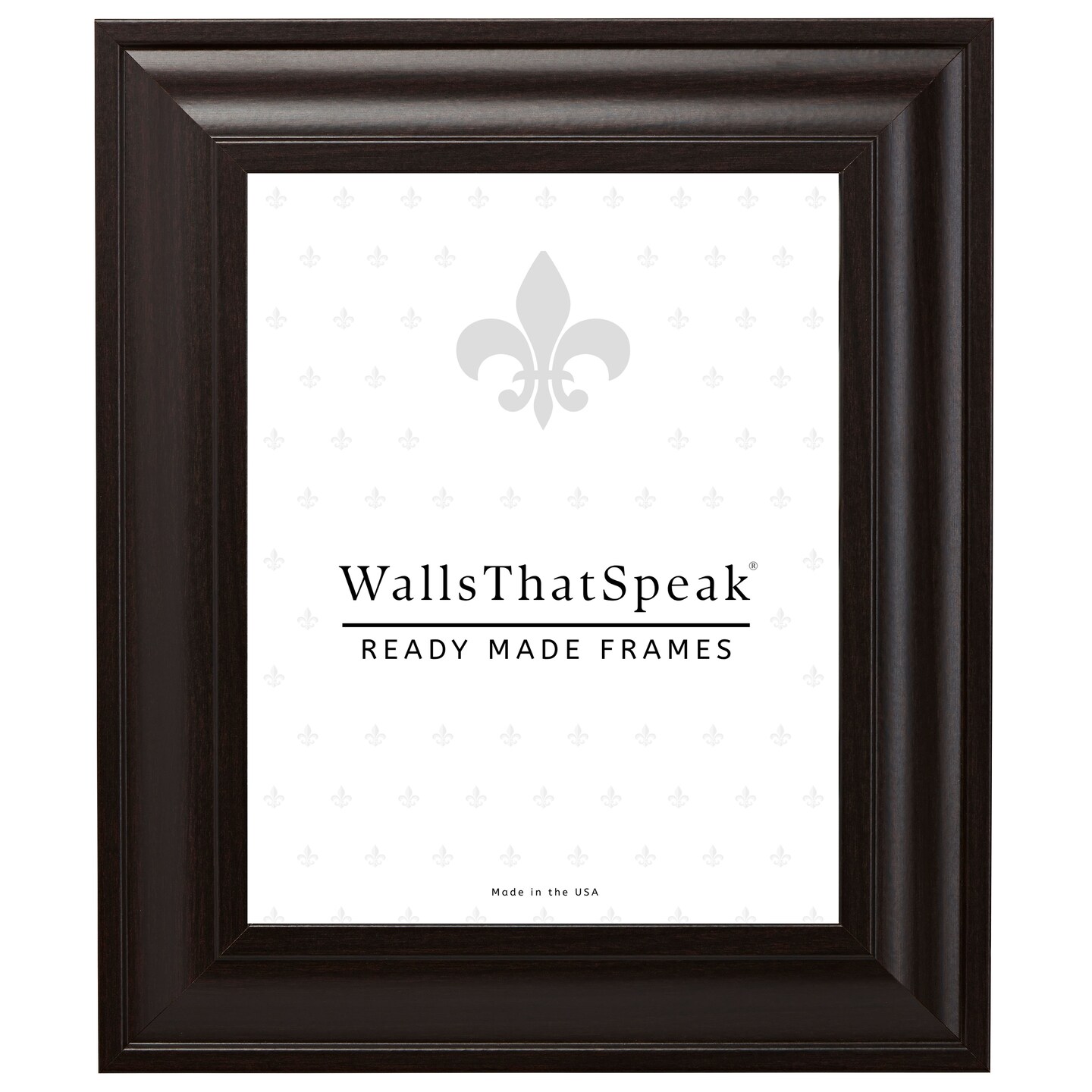 13x16 Picture Frame, Upscale 2 Inch MDF Moulding, Wall Display Frame for Art, Posters, or Photos by wallsthatspeak