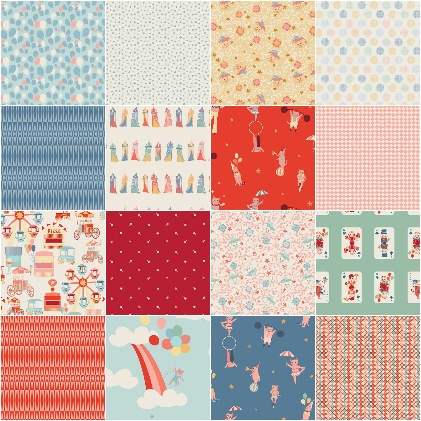 Purr Parade 10" Square Pack (Layer Cake) by Art Gallery (10WPRP)