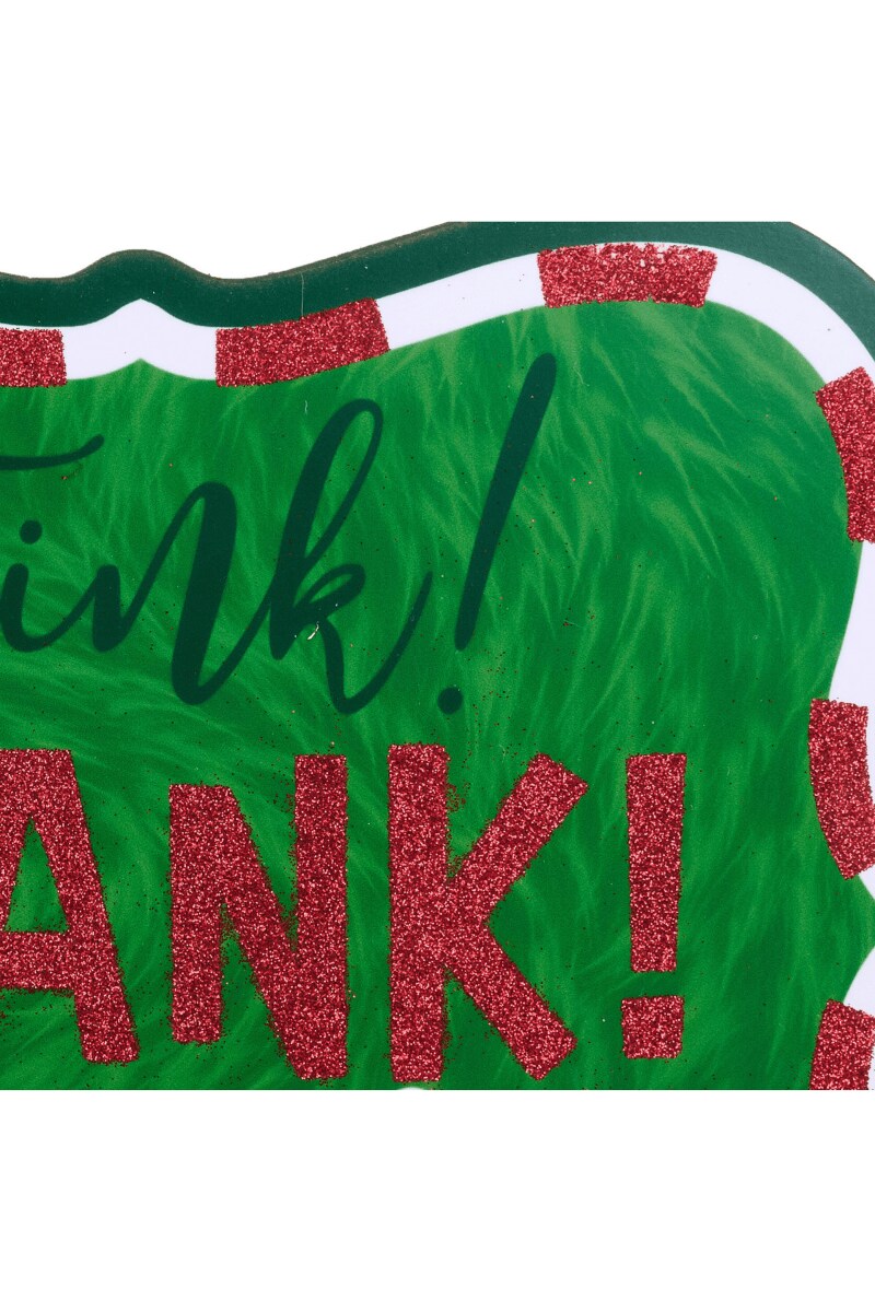10&#x22; Wooden Sign: Emerald Stink Stank Stunk