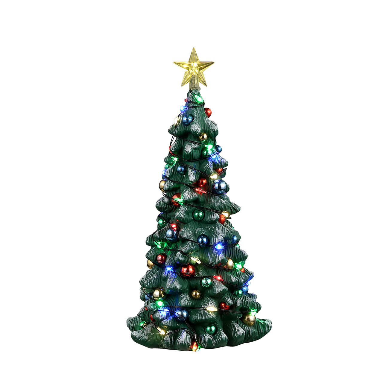 LEMAX Snowy Christmas Tree, Battery Operated (4.5V) #34102