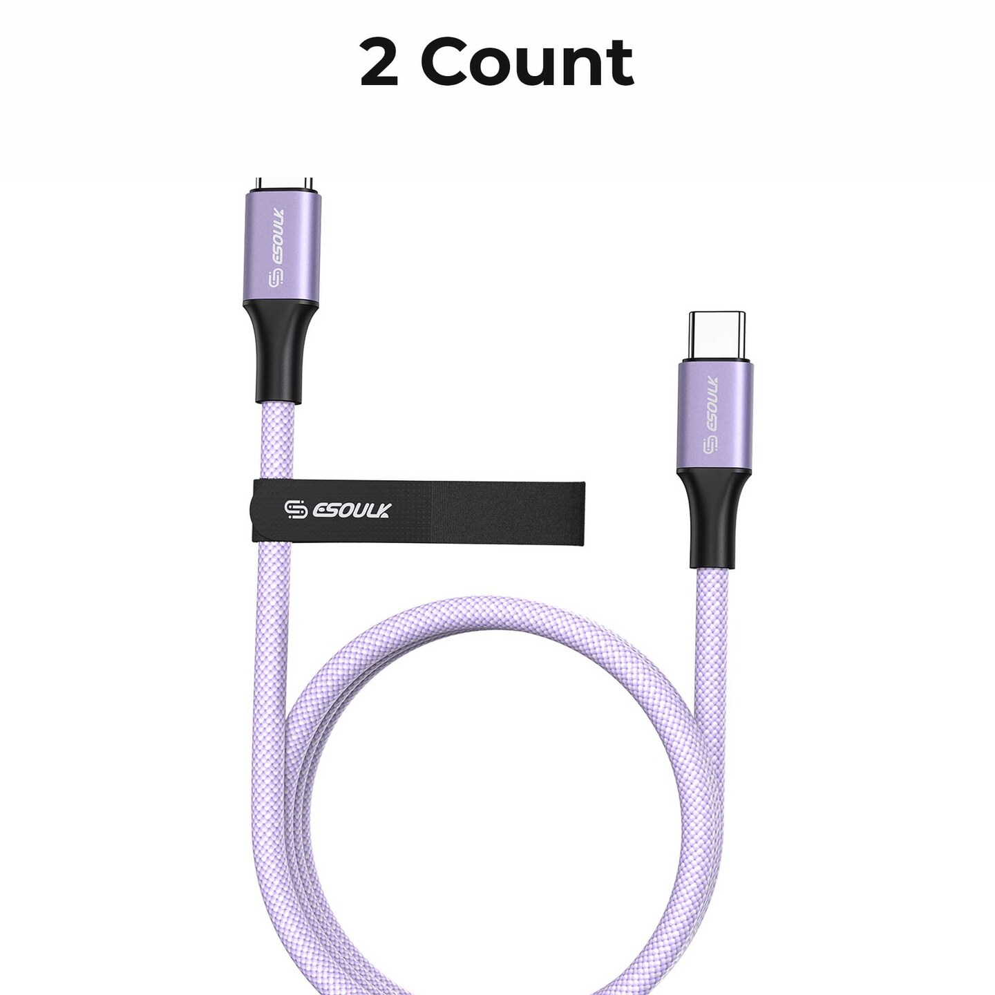 6FT 100W USB-C to USB-C Charging &#x26; Data Sync Cable