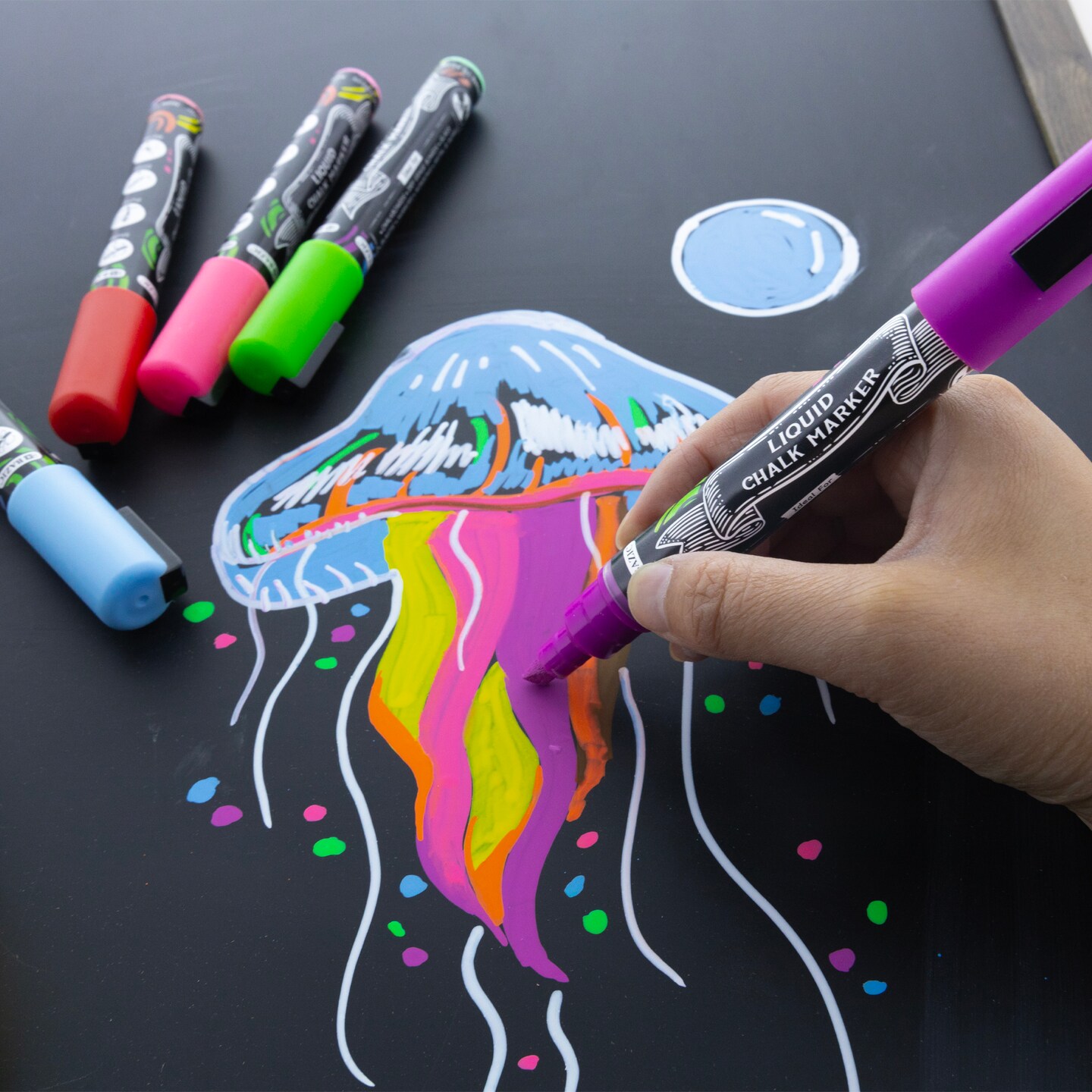 BAZIC Liquid Chalk Markers (8/Pack)