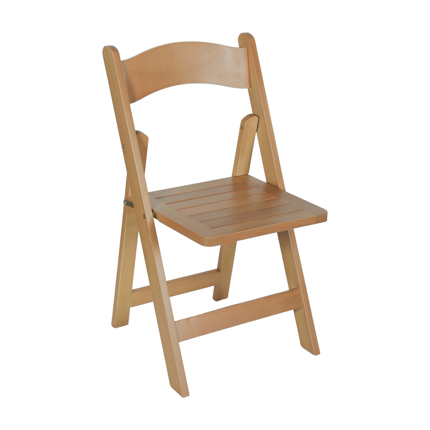 Merrick Lane Nathan Solid Wood Dining Chair with Foldable Design and Elegant Finish