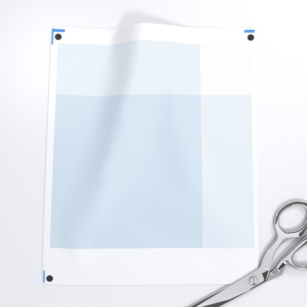 Blue Gingham Check Large Scale Classic Buffalo Plaid 6 Inch Powdery French Country Cottagecore Granny Chic Custom Removable Wallpaper by Spoonflower Peel & Stick Wallpaper 2FT Wide