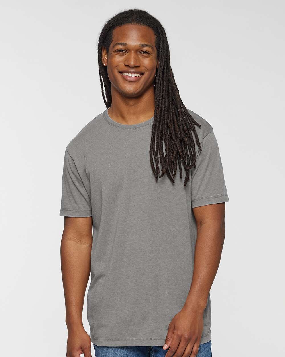Vintage Wash Crewneck Short Sleeve Tee for Casual, Street & Relaxed Everyday Wear