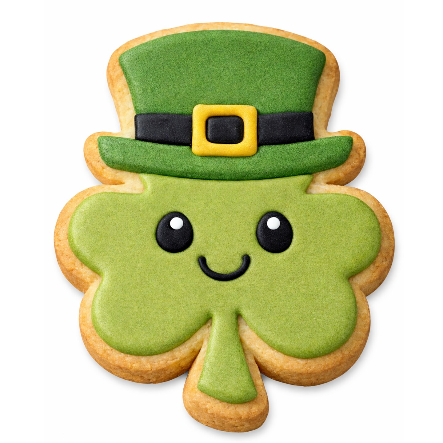 St. Patrick's Day Leprechaun Clover Cookie Cutter and Stamp with Size Option