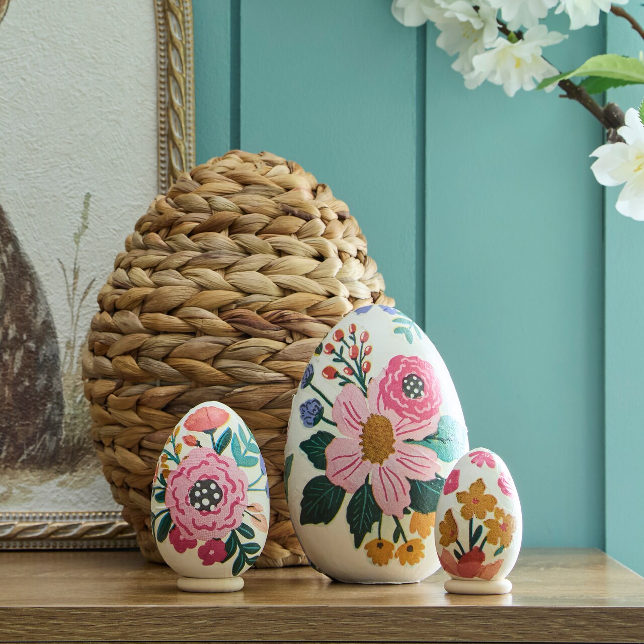 Sunday Makebreak: Decoupage Napkin Decorative Eggs