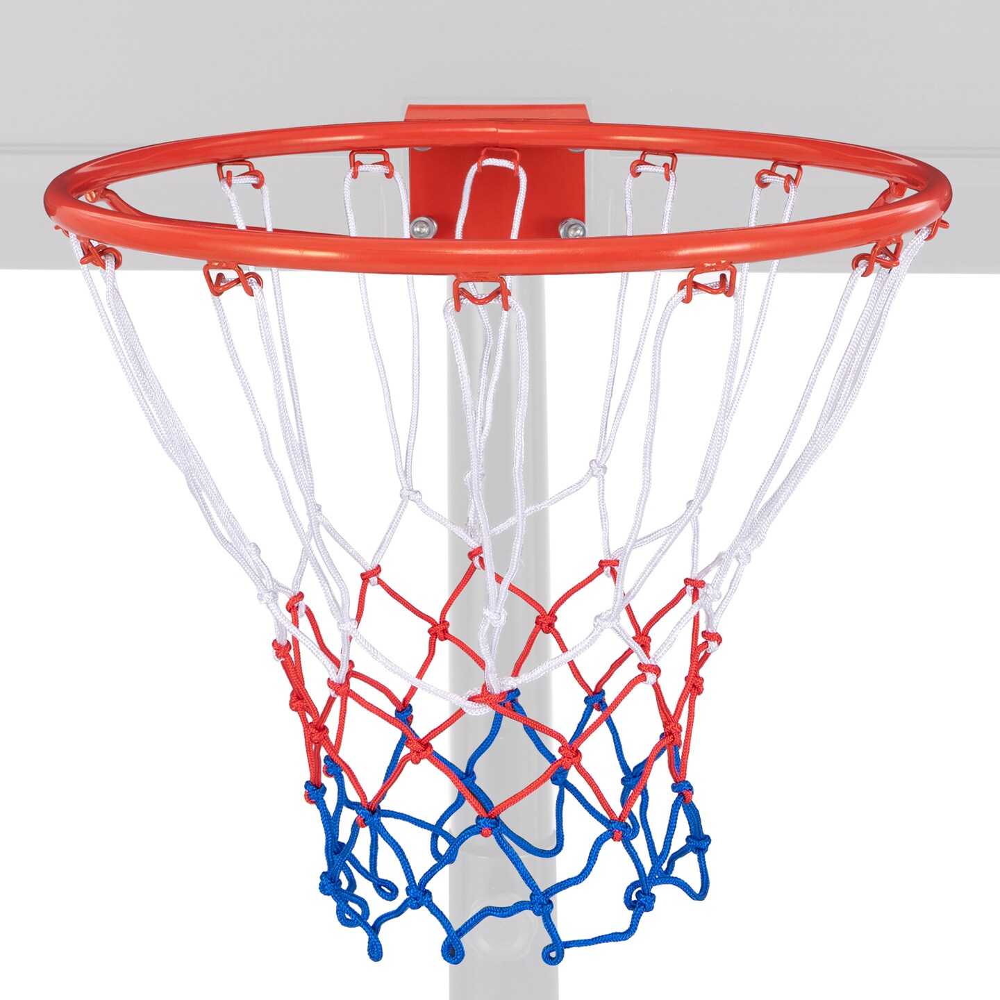 18-Inch Basketball Rim Replacement with All Weather Net and Installation Hardware