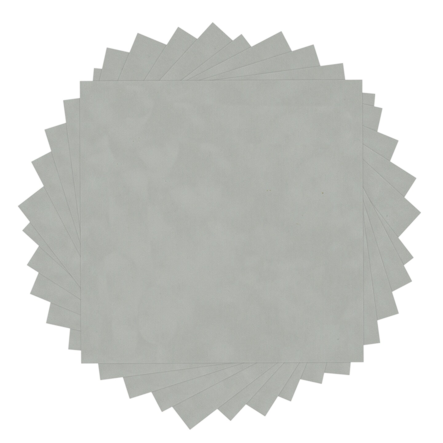 Light Grey Suede 10x10 Uncut Mat Board - Blank Sheets, No Opening
