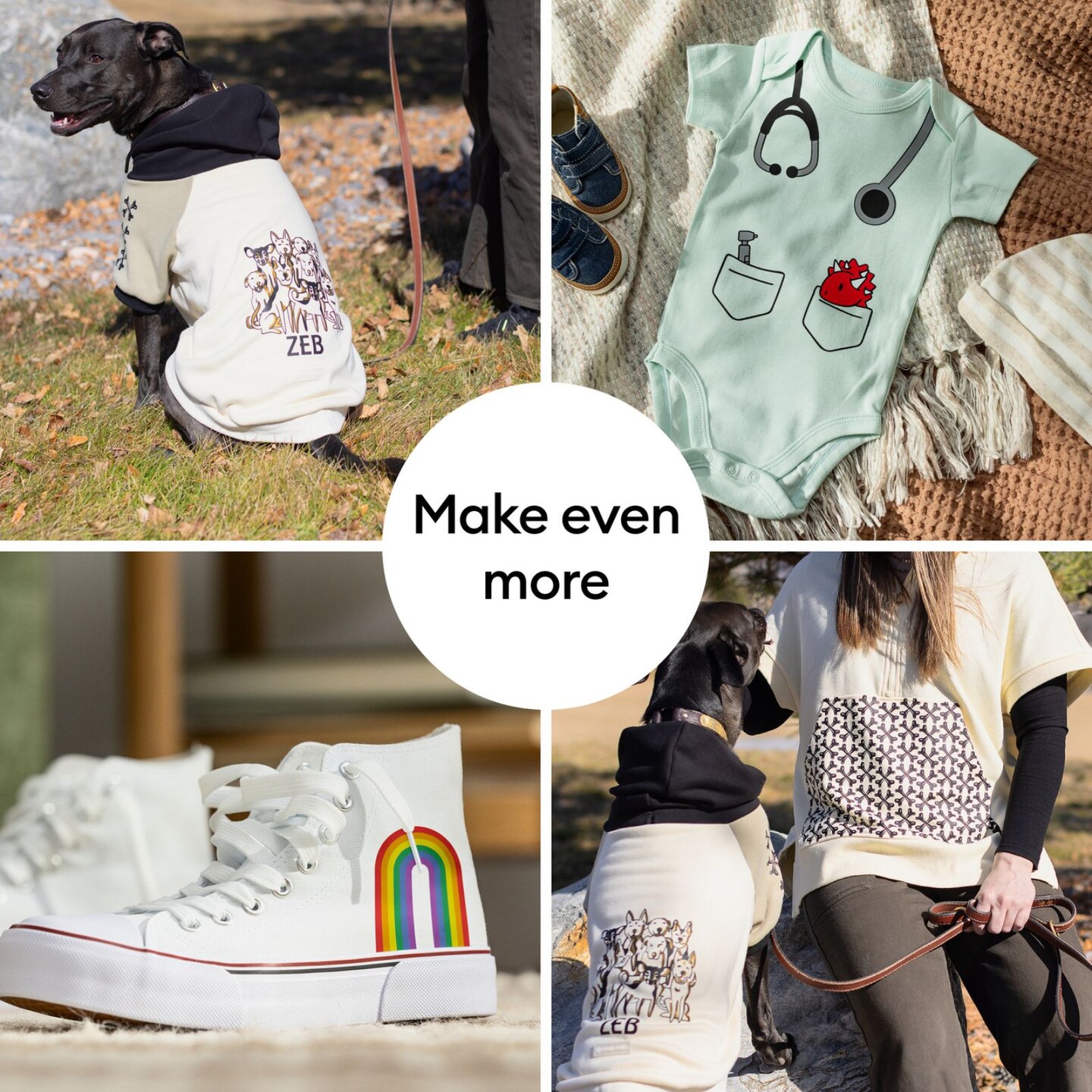 Cricut Value Iron-On, Rainbow Sampler - 12 in x 12 in (10 ct), Rainbow Sampler