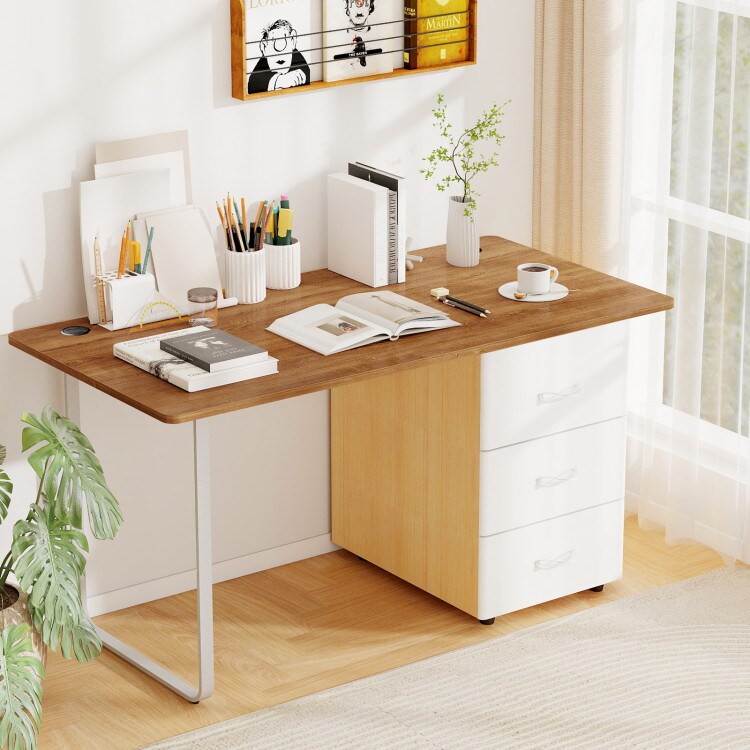 Universal Desk Tabletop 55 x 28 Inch for Standard and Standing Frames