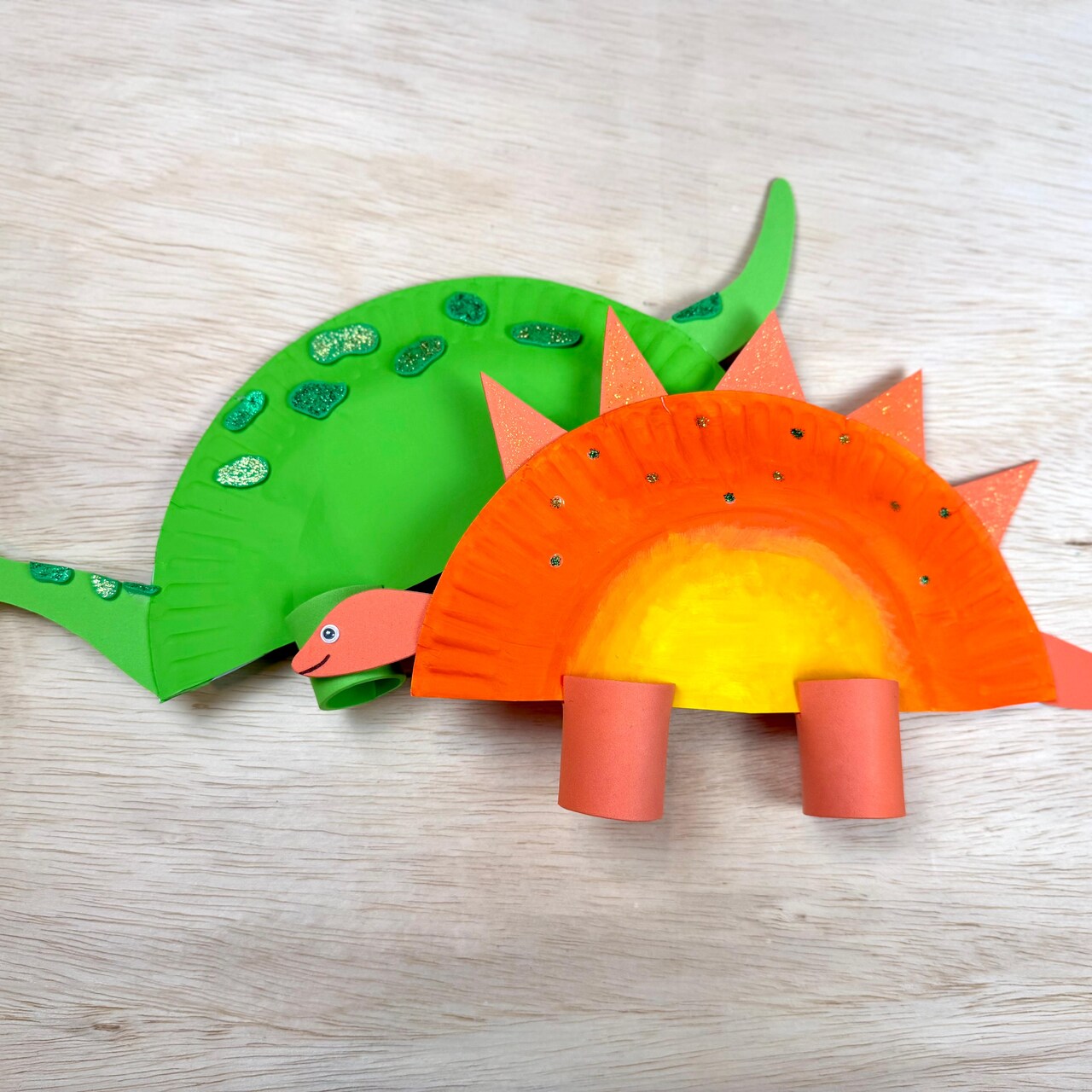 Kids Club: Paper Plate Dinosaur Craft