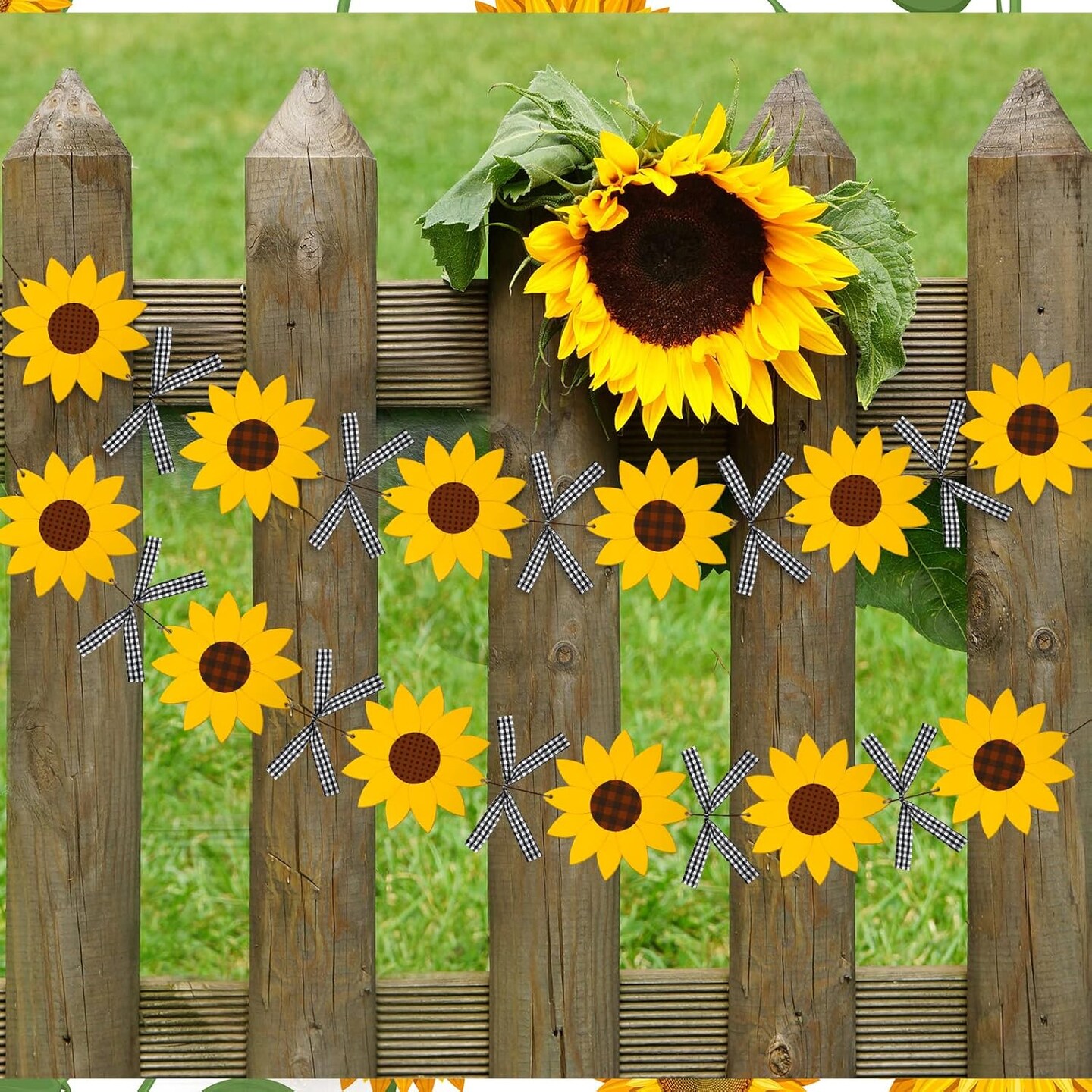 12 Pack Unfinished Sunflower Wood