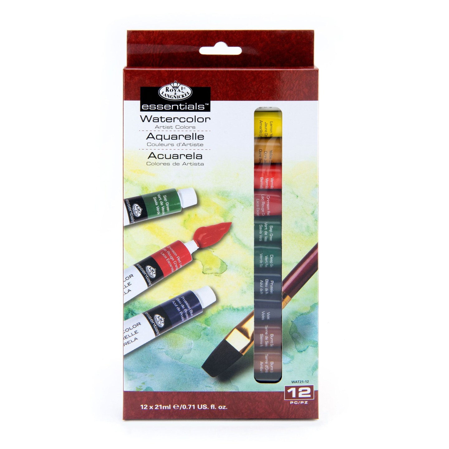 WAT21 Series | Watercolor Paint Packs - 21 ml